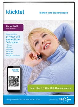 klicktel Telefon- und Branchenbuch Herbst 2023 - Downloadversion